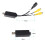 2X for Android System USB Interface to RCA Video Out Adapter Car Radio Multimedia Player Video AV Output Connect 5