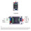 2X RS485 Modbus Relay PRO RS485 Interface Relay Modbus RTU Protocol Control Optocoupler Isolation 6