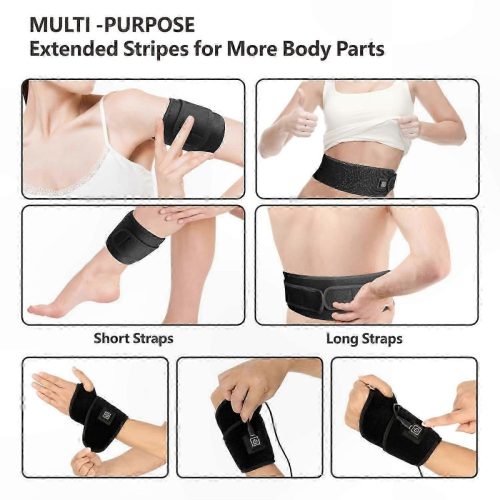 Therapy Wrist Wrap with Red and Infrared Light for Hand and Wrist Support 2