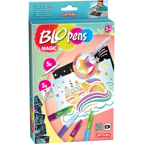 BLOPENS Magic -puhallettavat kynät 5 kpl 23605