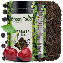 Sort te pu-erh Kirsebær i rom 50g