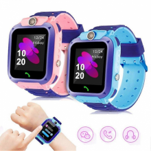 Orologio intelligente per bambini con allarme, fotocamera, LBS, GPS, chiamata SOS, regalo per ragazzi e ragazze