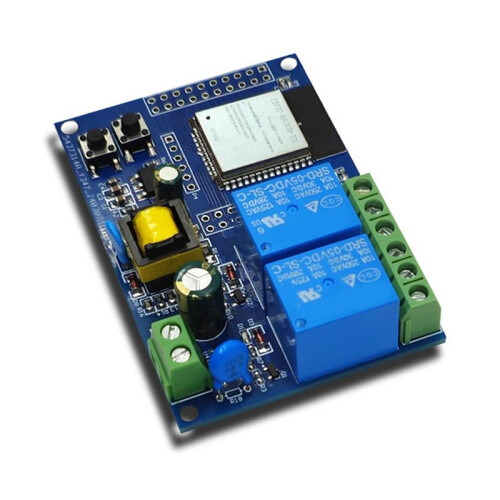 5X ESP32 Relay Module Dual Channel WiFi  Relay Module ESP32-WROOM Secondary Development Board for 2