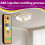 30pcs Wireless Switches, 3-Speed Timing Remote Control, for E27 Ceiling Fan Light, 1-4h Timing Remote Control 3
