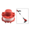 6PCS Compatible with Einhell GE-CT 36 / 30 Li E-Solo Lawn Mower 3405096 Spool Replacement Part 4