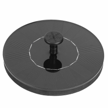 Bomba de agua solar flotante creativa para fuente, ideal para estanque, piscina o pecera (180 l/h, 1,4 W).
