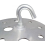 Metal Round Base Ceiling Hook 90mm Heavy Duty Chandelier Hook Fitting,2 Pieces 4