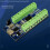 2X USB-Interface 16 Kanalen 12-Bits AD Sampling Data-Acquisitie STM32 Uart-Communicatie ADC Multifunctionele Module 10