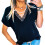 BLUSE OVERSIZED FLAGERMUS UNDER JAKKE TOP 3XL 1