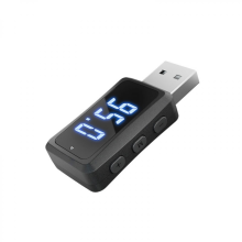 FM02 Car FM Transmitter Receiver Portable Auto Audio Wireless Adapter Handsfree Call Bluetooth-Compatible Auto Accessories