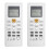 2X Replace A75C18090 AC Remote Control for  A75C18090 Air Conditioner Remote Control 1