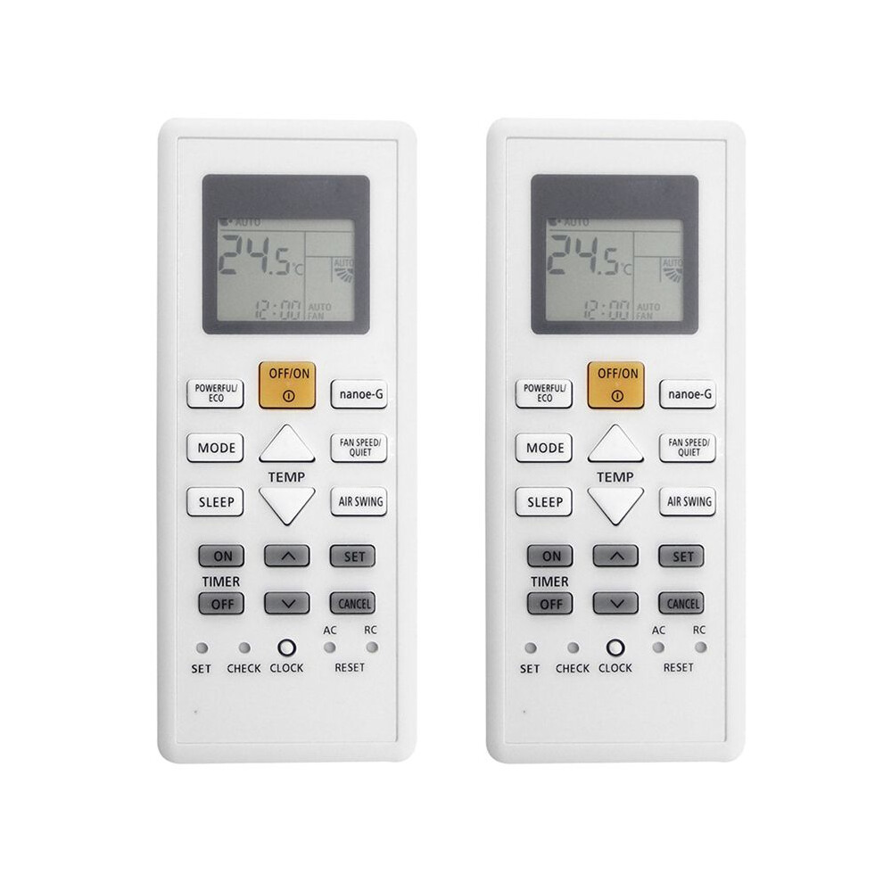2X Replace A75c18090 Ac Remote Control For A75c18090 Air Conditioner Remote Control 6031666975559