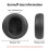 4x Cache-Oreilles en Éponge pour Casque  Surface 1 et 2 Gen Noir 6