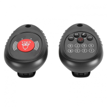 Wireless Caregiver Pager Button Professional Rechargeable 3280.8ft Long Range Nurse Call for Elderly Patient Monitoring SOS Alarm System