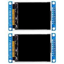 2X Modulo Display LCD Da 1,8 Pollici Un Colori 128X160 RGB SPI TFT Modulo Display LCD ST7735S 3.3V