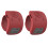 2X  Digital LCD Electronic Finger Ring Hand Tally Counter 6 Digit Rechargeable Counters Clicker-Red 1