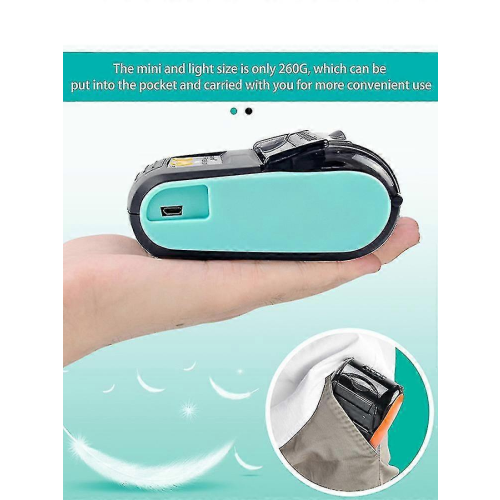 Imprimante de reçus Bluetooth Mini sans fil 58 mm 1