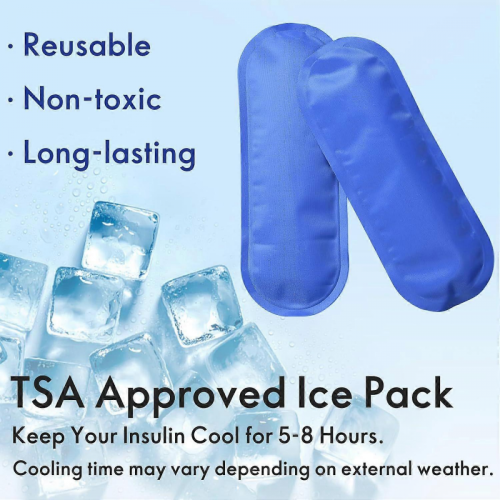 Insulin Cooler Travel Case with Temperature Display,TSA Approved Medication