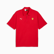Puma FERRARI CLOUDSPUN herre poloshirt rød 63424702 r M (48)