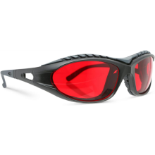 Lunettes d'aide au sommeil bloquant 99,9 % de la lumière bleue et verte, longueur d'onde de 2100 nm, lunettes de protection pour G
