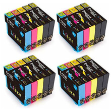 20x BLÆK TIL EPSON 16XL WF-2630 WF-2750 WF-2760 WF-2510 WF-2010 WF-2540