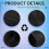 8x  Knob Navigation Volume Knob for  for G25 G35 FX35 FX37 Pneumatic Adjustment Cap Modification Models 8