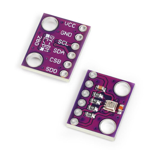 4PCS BME280 3.3V Sensor Module Atmospheric Pressure Temperature Humidity Sensors I2C SPI Breakout GY-BME280 2