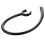 30 Pcs Handfree 5.5Mm Hole Black Plastic Earhook for  Earphone 5