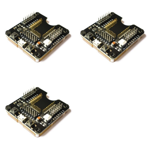 3X ESP32 Development Board Module Test Programmer Socket Burn Fixture Test Board for ESP-WROOM-32 Minimum System