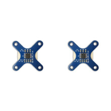 2X TLE5012 Magnetisches Encodermodul Magnetisches Induktionswinkelmesssensormodul FOC 15 Bit Hohe Genauigkeit