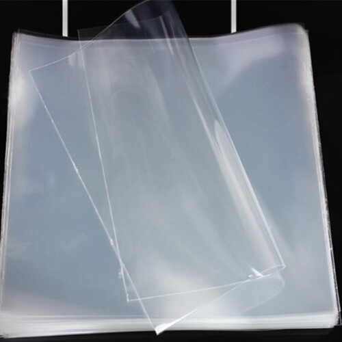 200 PeçAs LP Bolsa para Discos de Vinil 12 Polegadas Bolsa Externa Manga Protetora Saco Plástico Preto Envelope 2