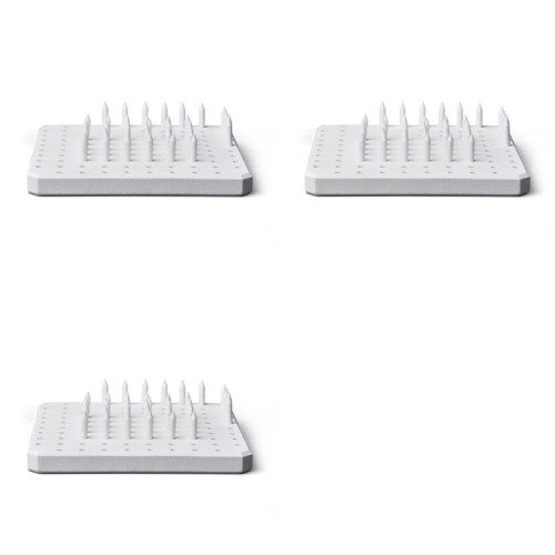 3X Ceramic Refractory Pad Support Nail Kiln Tool High Temperature Resistant Material Pottery Tools