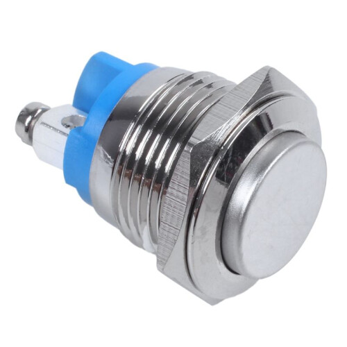 6pcs 16mm High Round High Round Momentary Metal Push Button 1