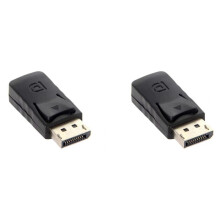 2Pcs 4K Dummy Plug DP Virtual Display Adapter Video Card Cheater EDID Headless Emulator