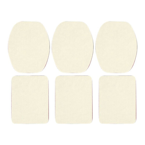 60 X Surface Base Curbe Plane + 6 AdhesifFixation pour  Hero 3/2/1 1