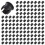 250pcs 5mm Black Plastic LED Holder Case Clip Display Panel 1