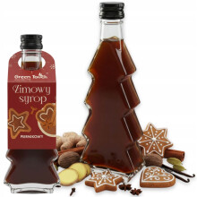 SIRUP VINTER PEERNØD 200 ML NATURLIG VANILJE FLASKE JULETRÆ TIL TE