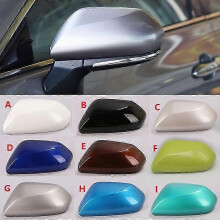(E right side) For Toyota Prius 2016 2017 2018 2019 Auto Wing Door Side Mirror Cover Cap Rearview Mirror Housing Case Shell
