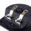 10X Square Shape Double Binding Post Type Speaker Box Terminal Cup Black 7