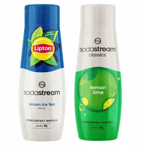SodaStream 2 Sirupper Sodastream Citron Iste + Citron Lime