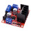 5X L298N Módulo Dual H-Bridge Stepper Motor Driver Board Módulo 2A/25W, Adequado para Robôs e Carros Inteligentes 7