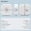 2X Tuya Zigbee Wireless   One Key Push Button Control Scene  Remote Controller Home Automation 7