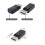 2Pcs 4K  Dummy Plug DP Virtual Display Adapter  Video Card Cheater EDID Headless  Emulator 10