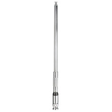 5X 118-136MHZ BNC Teleskopisk Antenn Högförstärkningsluftbandsantenn för TH-28A TH-48A TH-78A Flygfrekvens