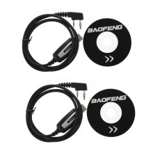2X USB Programming Cable + Driver CD for Two Way Radio UV-5R BF-888S BF-F8