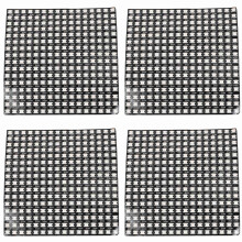 4X Pannello Matrice LED RGB WS2812 Indirizzabile Individualmente Flessibile per Display Video, DC5V (16x16)