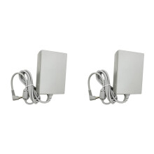 2X Game Console Adapter Oplader AC Stroomadapter Duurzame Auto-Voltage voor PS1 PSOne Slanke EU-Stekker