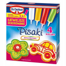 Dr. Oetker sukkerpenne 4*19g 76g farverige