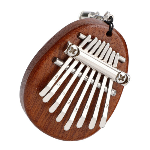 1Beginner Kalimba Met 8 Tonen Vingerpiano Compact