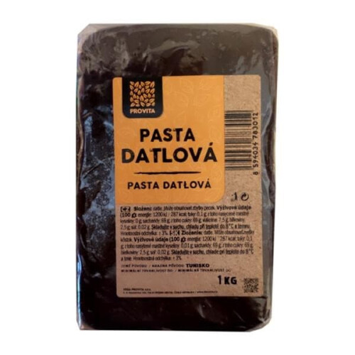 Evergreen Daddelpasta 1 kg Provita
